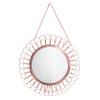 Albett Metal Creative Mirror Wall-Mounted Bathroom Bedroom Bathroom Mirror Makeup Mirror view 1