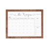 Dry Erase Calendar 18x24 or 24x36 | Framed Calendar | Dry Erase Board view 1