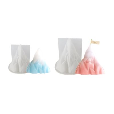 Xidmold 3D Silicone Iceberg Mold Volcanic Mousse Cake Dessert Fondant Mould Chocolates Candy Pastry Pan Bakeware Soap Candle Making Plaster Mold Cake Baking Decoration Tool Resin Molds
