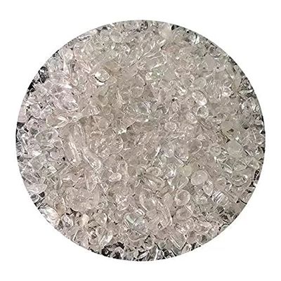 1pc 5mm-7mm Natural Polished Tumbled Clear Quartz Stone White Crystal Gravel 500g