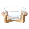Cabilock 1set - Glass Bowls Base Salad and Fruit Serving Bowls for Home Kitchen Parties and Events view 1