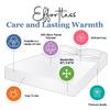 Shavel Home Products Micro Flannel King-Size Blankets, Lightweight All Seasons Cozy Blanket, Throw Blankets for Home, Comfy & Soft Blanket for Couch, Machine Wash, No Pilling - Charcoal view 2