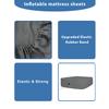 Bedecor Air Bed Sheets for Mattress Cover Removable Bed and Elastic Band Super Soft and Breathable & Deep up to 21" Dark Gray King view 2