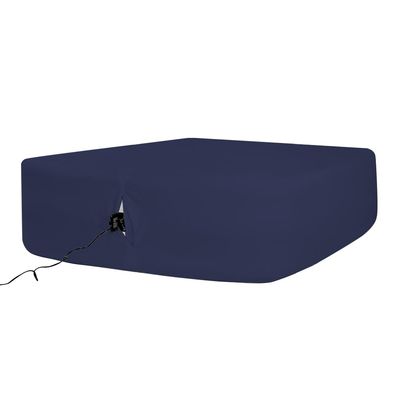 Bedecor Air Bed Sheets for Mattress Cover Removable Bed and Elastic Band Super Soft and Breathable & Deep up to 21" Blue King