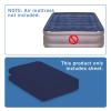 Bedecor Air Bed Sheets for Mattress Cover Removable Bed and Elastic Band Super Soft and Breathable & Deep up to 21" Blue King view 3