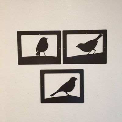 Boyce22Par Song Bird Wall Art Last Name Welcome Front Porch Metal Sign Wall Art