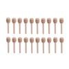 20pcs Wooden Honey Dipper Syrup Stirrer Honey Stir Sticks Honey Stirring Spoon Honey Stirrer view 1