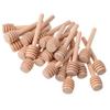 20pcs Wooden Honey Dipper Syrup Stirrer Honey Stir Sticks Honey Stirring Spoon Honey Stirrer view 3