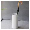 Umbrella Racks Iron Umbrella Stand Holder, Household Umbrella Storage Basket with Hook and Drip Tray, Waterproof, Rust-Proof and Easy-to-Clean Umbrella Tube (Color : White) view 1