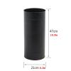 Umbrella Racks Black Metal Umbrella Stand Holder, Floor-Standing Umbrella Storage Basket with Hook and Drip Tray, Multi-Function Storage Bucket view 2