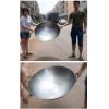 Authentic Chinese Wok Stir Fry Pan Pre-Seasoned Cast Iron Large Deep Wok with Two Integral Handles (Size : 42cm/16.5in) view 3
