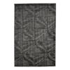 Linon Miso Marcel Machine Made Polypropylene 5'x7'6" Rug in Black view 1