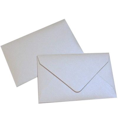 My Scratch Offs - 50 Pack Metallic Pearl Envelopes Perfect for Lottery Ticket Holders, Invitation Cards, Seed Storage, Gift Card Holder & Small Envelopes for Money