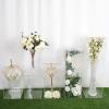 12" Clear Acrylic Pedestal Risers - Transparent Acrylic Display Boxes Cake Risers view 4