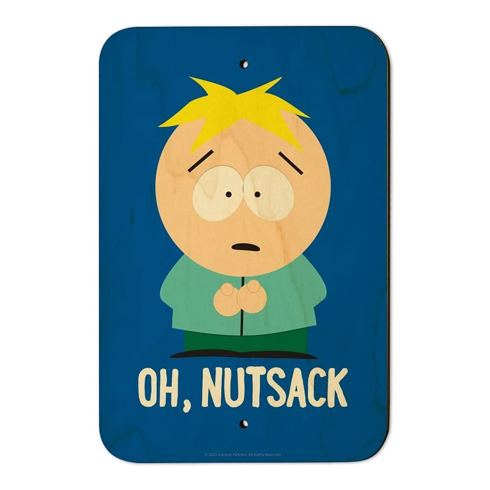 GRAPHICS & MORE South Park Butters Oh Nutsack Home Business Office Sign