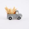 Mud Pie Pumpkin Tray & Mini Truck Toothpick Holder, Tray 9" x 12" | Truck 2" x 3 1/2" view 3