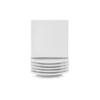 10 Strawberry Street Simply White Ceramic 6 Inch Square Coupe Appetizer Plates, Set of 6 - Modern Serving, Tapas and Snack Plates for Everyday Use, Microwave, Dishwasher and Oven Safe view 1