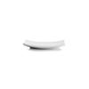 10 Strawberry Street Simply White Ceramic 6 Inch Square Coupe Appetizer Plates, Set of 6 - Modern Serving, Tapas and Snack Plates for Everyday Use, Microwave, Dishwasher and Oven Safe view 3