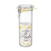 Bormioli Rocco Fido Cylinder Glass Jar with Airtight Gasket Clamp Lid for Canning and Preserving, or Storing Pasta and Dry Foods, 17 oz., Set of 6 view 1