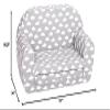 Delsit Kids Couch for Toddlers - 2 in 1 Convertible Foam Sofa to Lounger, Comfy Flip Out Lounge Chair for Children, Made in Europe view 3
