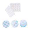 Cabilock 4pcs Storage Trays with Lid Packing Container for Kitchen Organization and Outdoor Use Protects against Breakage view 4