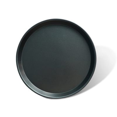 Roucerlin Thick Pizza Pan, Nonstick Pizza Baking Pan Steel, Round Tray Baking Sheet (11.4 Inches)