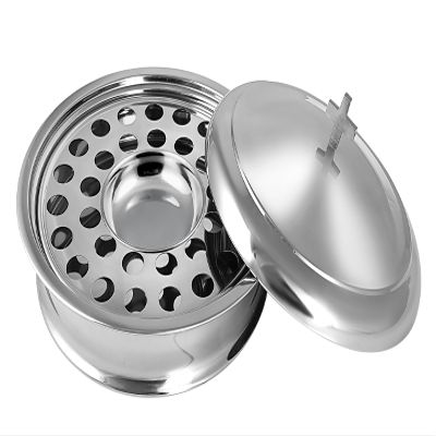 Communion Ware Church Set | 1 Communion Wine Tray with Center Bread Plate and Cover | 32 Cups Capacity Tray | Ideal for Churches | Stainless Steel - Shiny (Silver) Finish