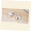 Wakauto 20pcs Plastic Curtain Pulley Hooks Easy Install Rod Slides for Standard Traversing Rods view 2