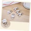 Wakauto 20pcs Plastic Curtain Pulley Hooks Easy Install Rod Slides for Standard Traversing Rods view 3