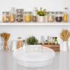 2pcs Storage Jar Lid Lids Storage Jar Covers Replacement Covers Glass Bottle Glass Cover view 3