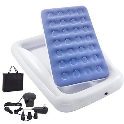 Fahuac Inflatable Kids Travel Bed Toddler Air Mattress Set