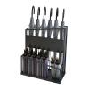 Umbrella Racks WXYZ Large-Capacity Metal Business Umbrella Stand, Floor-Standing Frame Umbrella Barrel, Saving Space 48x27x60cm (Color : Black) view 1