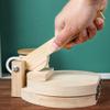 Essential Kitchen Gadget Wooden Dumpling Wrapper Mold for Making Stuffed Dumplings Biscuits view 4