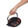 900ml/ 30Oz Tea Pot with Infusers for Loose Tea, Cast Iron Teapot for Stove Top view 3