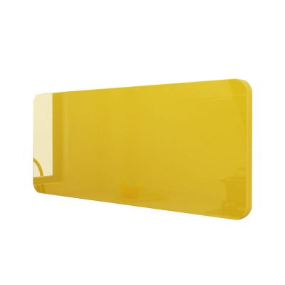 CHHD Small Fold Down Kitchen Table, Waterproof Wall Hanging Dining Table Wall Mounted Workbench for Garage Laundry Home Office Computer Desk, 20 Sizes (Color : Yellow, Size : 50x30cm)