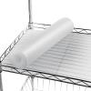 AMZABBY Wire Shelf Liner 14x197'' Clear Shelf Liner Kitchen,Cabinets,Drawer Liner, Cupboard, Under Sink, Pantry,Non-Adhesive Liner,Stain-Proof Shelf,1.2mm Thicken/Waterproof/Anti-Slip Liners view 1