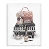 Fashion Bookstack Purse Perfume Pink Glam Design view 1