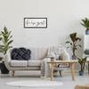 Stupell Industries Be Our Guest Script White Wood Look Typography, Design by Daphne Polselli Wall Art, 10 x 24 view 2