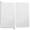Alpine Swiss 100% Cotton Towel Set 2 Piece Soft and Absorbent 500 GSM Bath Towels 30" x 55" White view 2