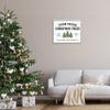 Stupell Industries White Planked Look Holiday Farm Fresh Christmas Trees Spruce and Fir, Design by Lettered and Lined Gray Framed Wall Art, 24 x 30 view 2