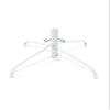 Perfect Holiday 7.5' Metallic Gold Tinsel Tree | 1477 Tips, Dia 52" | White Metal Stand view 3