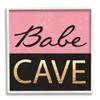 Stupell Industries Babe Cave Pink and Gold view 1