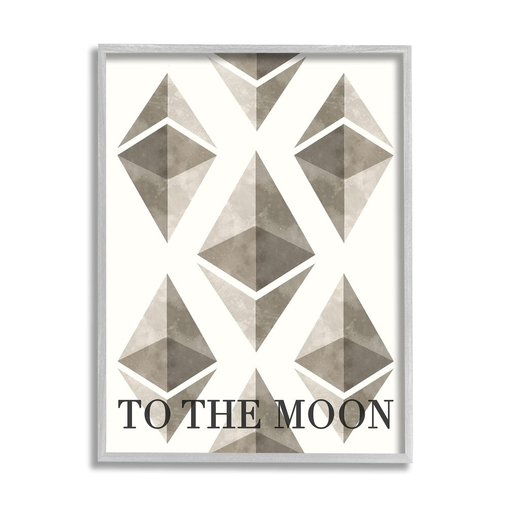 Stupell Industries Ethereum to The Moon