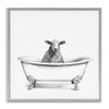 Stupell Industries White Wall Art ab-079, 12x12, Gray Framed view 1