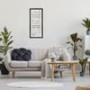 Stupell Industries Grandparents House Rules, Design by Daphne Polselli Black Framed Wall Art, 13 x 30, Beige view 2