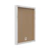 Stupell Industries La Toilette Aqua and Brown Scallop Shell Crest, Design by Bonnie Wrublesky White Framed Wall Art, 16 x 20 view 4