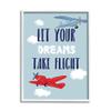Stupell Industries Let Your Dreams Take Flight Airplanes view 1