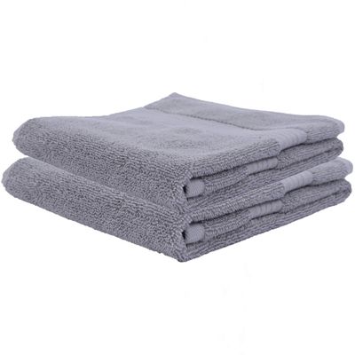Alpine Swiss 100% Cotton Towel Set 2 Piece Soft and Absorbent 500 GSM Bath Towels 30" x 55" Gray