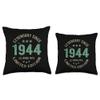 82 Years Old Bday Legend Since 1944 - Vintage 82nd Birthday Throw Pillow view 3