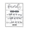 Stupell Industries A Little Crazy Loud Love Family view 1